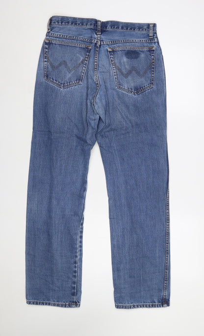 Wrangler Men's Blue Straight Texas Jeans W32 L32 100% Cotton