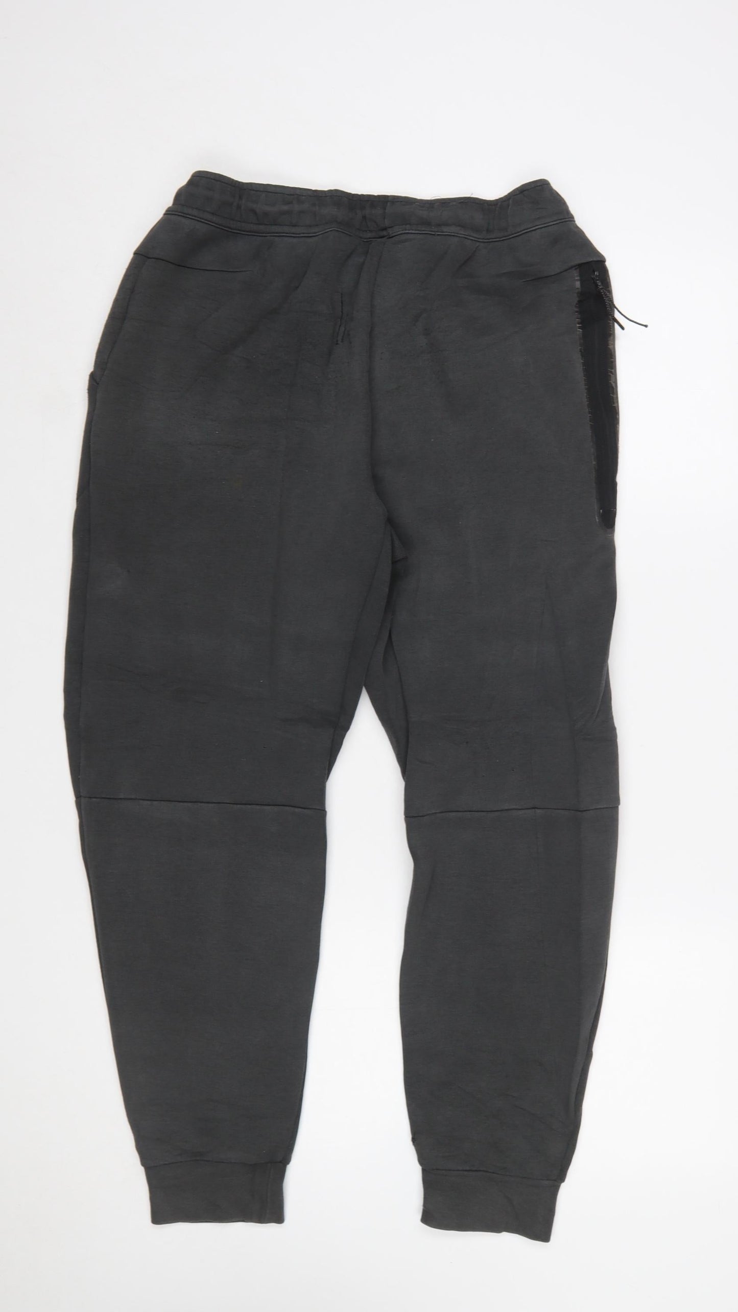 Nike Men's Black Jogger Trousers M Elastic Waist Comfort Fit