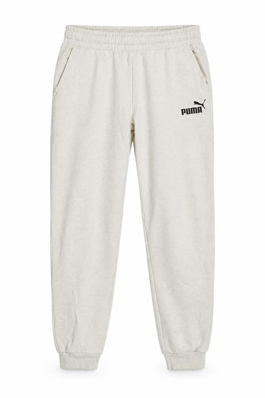 Puma Boys White Jogger Sweatpants XL 15-16 Years Elastic Waist Pockets