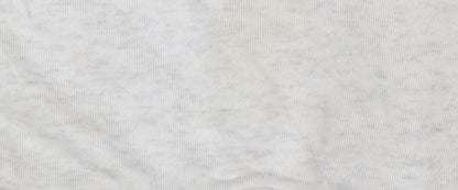 Adidas Women Beige Crew Neck Pullover Sweatshirt Size 8 Cotton Blend