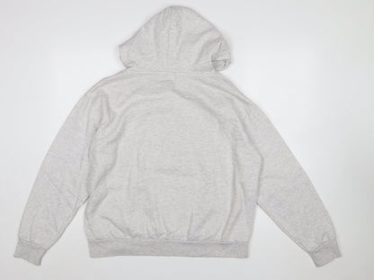 Disney Women's Grey Mickey Mouse Pullover Hoodie Size M