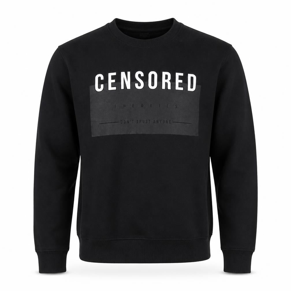 Sonny Bono Men’s Black Graphic Pullover Sweatshirt L