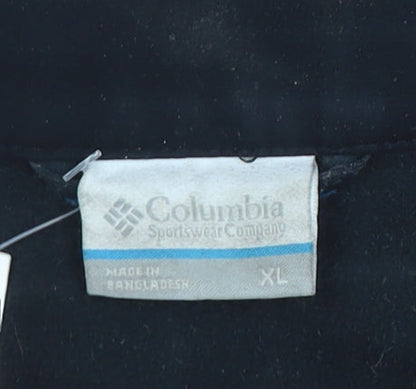 Columbia Men's Black XL Soft Shell Outdoor Jacket