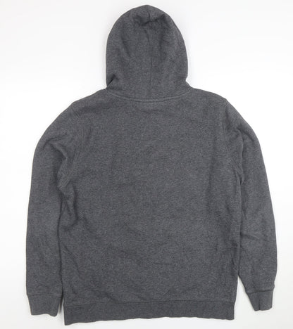Under Armour Men's Grey Fitted Pullover Hoodie Size S ColdGear