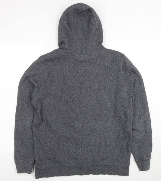 Under Armour Men's Grey Fitted Pullover Hoodie Size S ColdGear