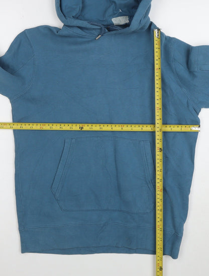 C.P. Company Boys Blue Pullover Hoodie Age 12 Cotton Casual Sweatshirt