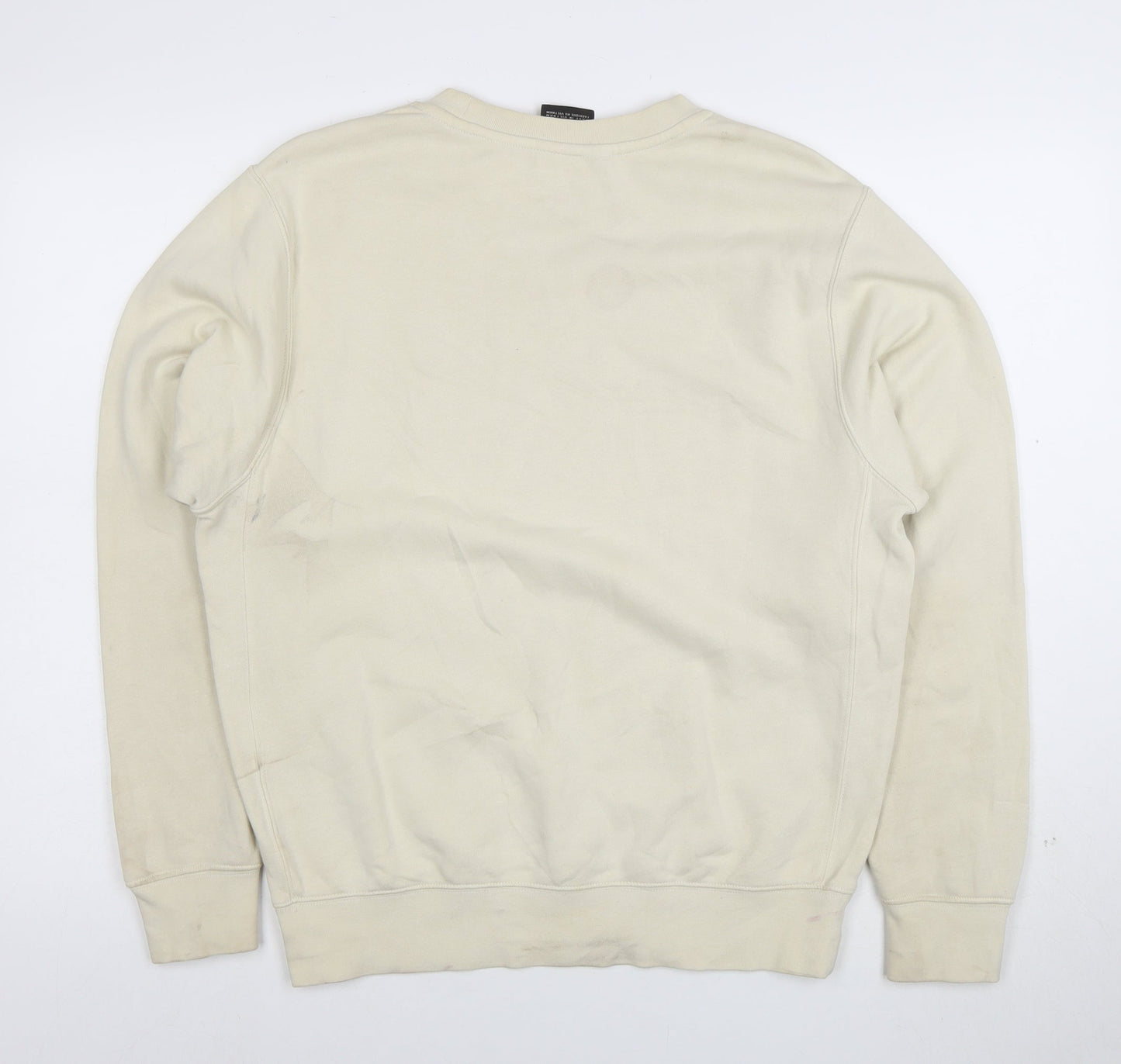 Nike Women’s Beige Small Crew Neck Pullover Sweatshirt