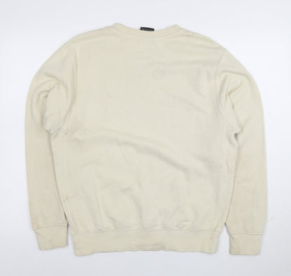 Nike Women’s Beige Small Crew Neck Pullover Sweatshirt