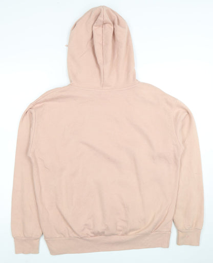 Disney Women Pink Minnie Mouse Pullover Hoodie Size M