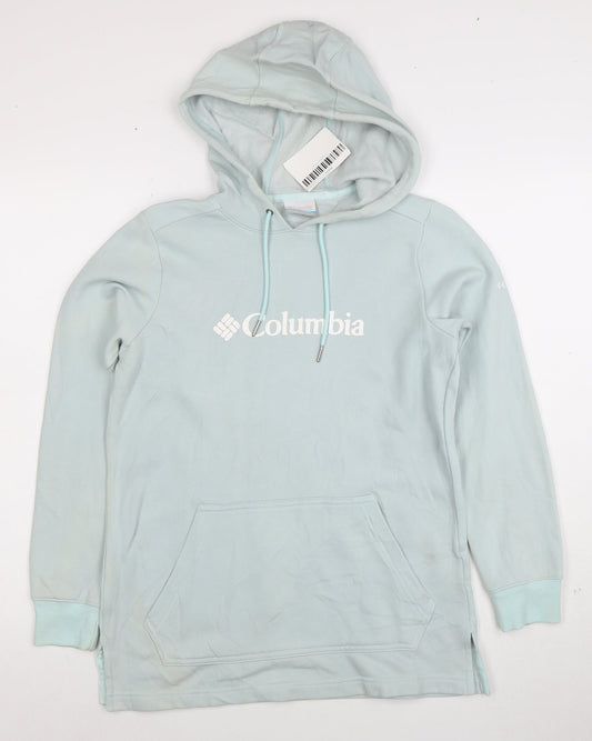 Columbia Women’s Blue Pullover Hoodie Size S Cotton Blend Casual