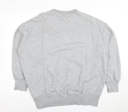 Nike Women’s Grey Crew Neck Pullover Sweatshirt Size L
