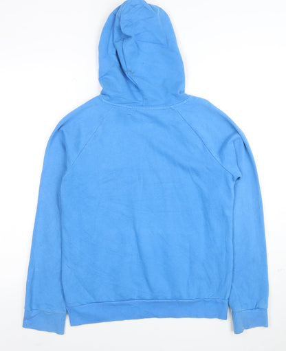 Under Armour Mens Blue Pullover Hoodie L Sports Fleece