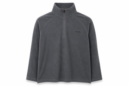 Craghoppers Men's Grey Fleece 1/4 Zip Pullover Sweatshirt L