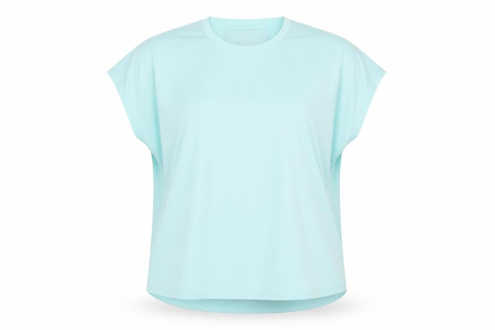 Dunnes Stores Womens Blue XL Basic Sleeveless Stretch T-Shirt