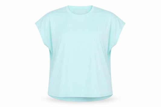 Dunnes Stores Womens Blue XL Basic Sleeveless Stretch T-Shirt