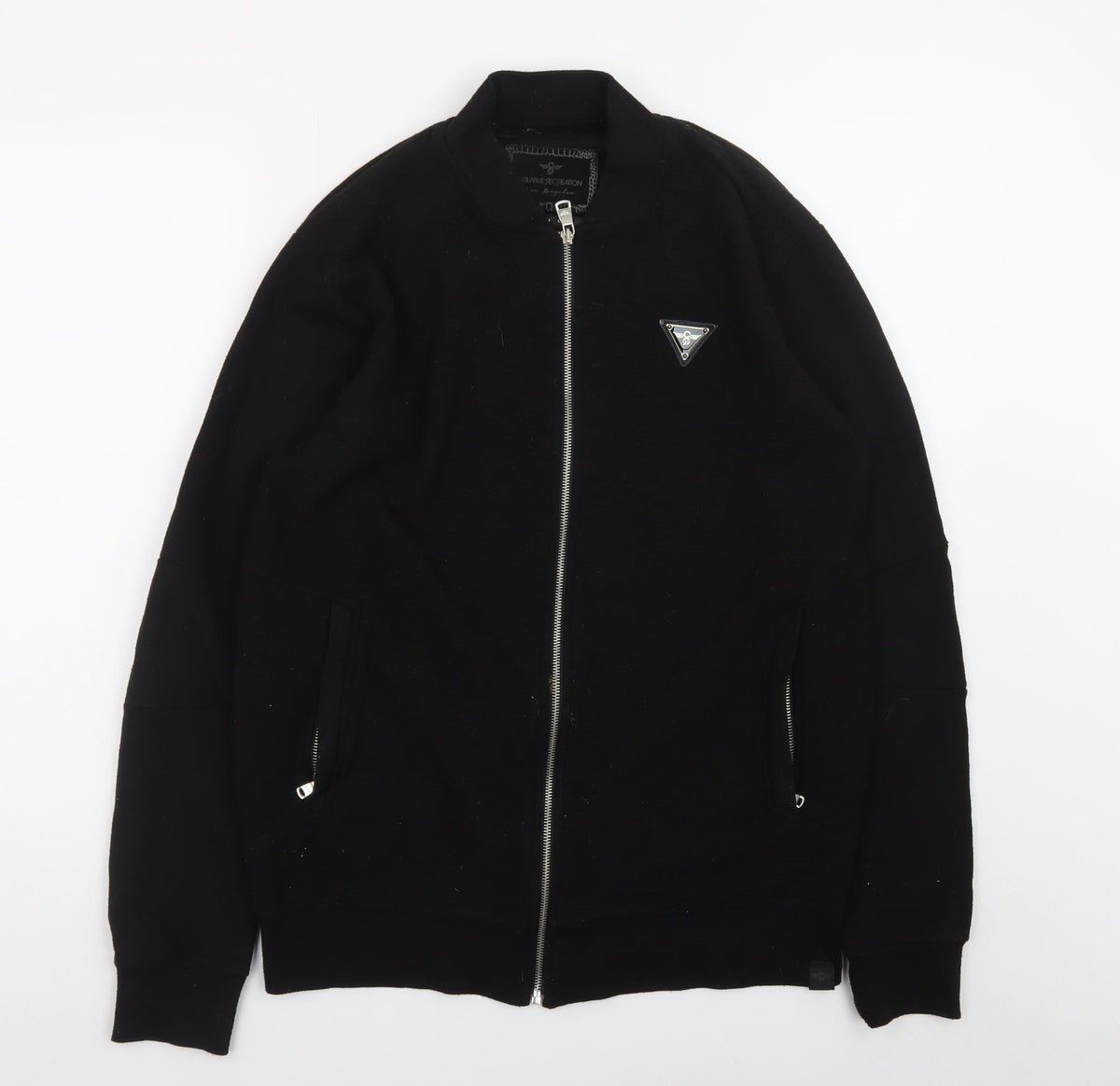 Creative Recreation Men's Black Bomber Jacket Size M Full Zip
