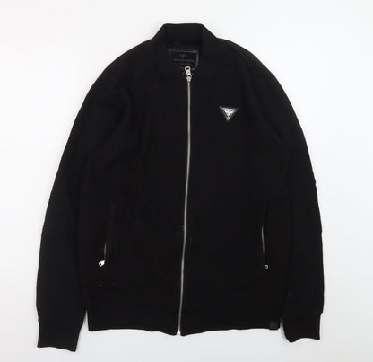 Creative Recreation Men's Black Bomber Jacket Size M Full Zip