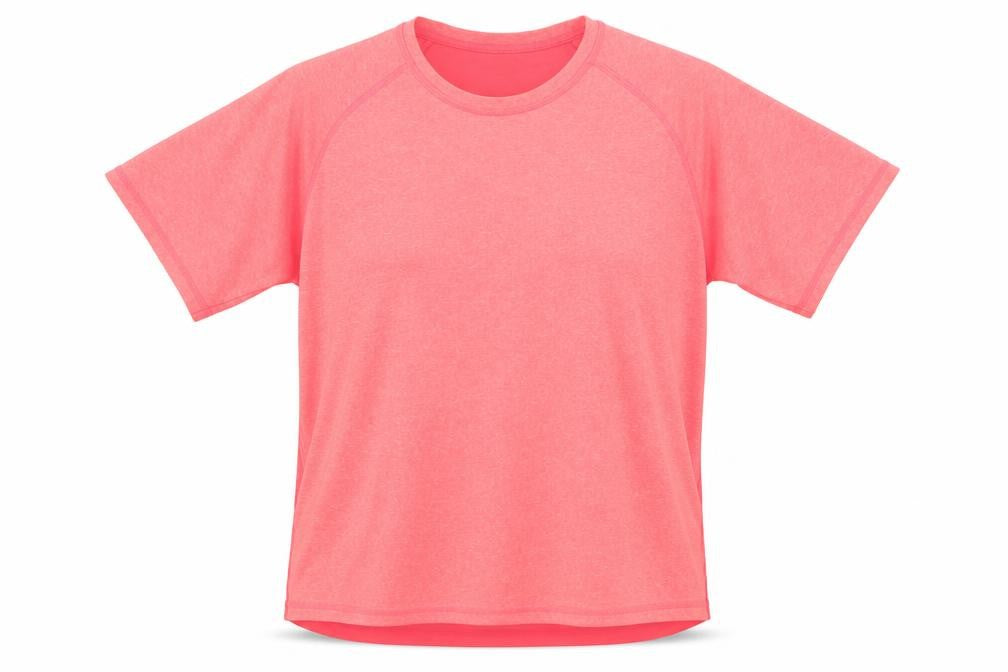 Dunnes Stores Womens Pink Short Sleeve Basic T-Shirt Size L