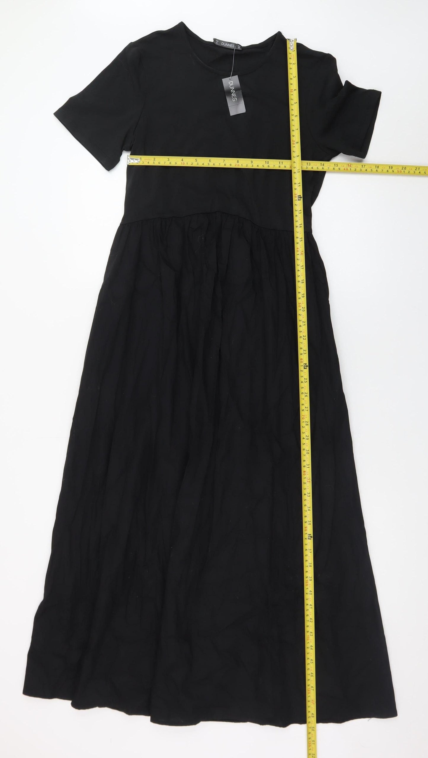 Dunnes Stores Women’s Black Fit & Flare Maxi Dress XS