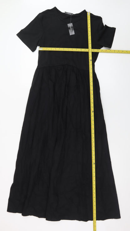 Dunnes Stores Women’s Black Fit & Flare Maxi Dress XS