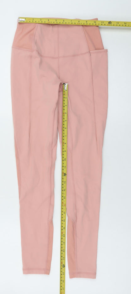 Sweaty Betty Women's Pink XS High Rise Super Soft Full Length Leggings