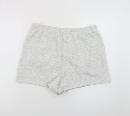 Dunnes Stores Women’s Grey Sweat Shorts Size 14 Cotton Blend