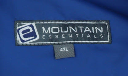 Mountain Essentials Men Blue 4XL Padded Bodywarmer Gilet