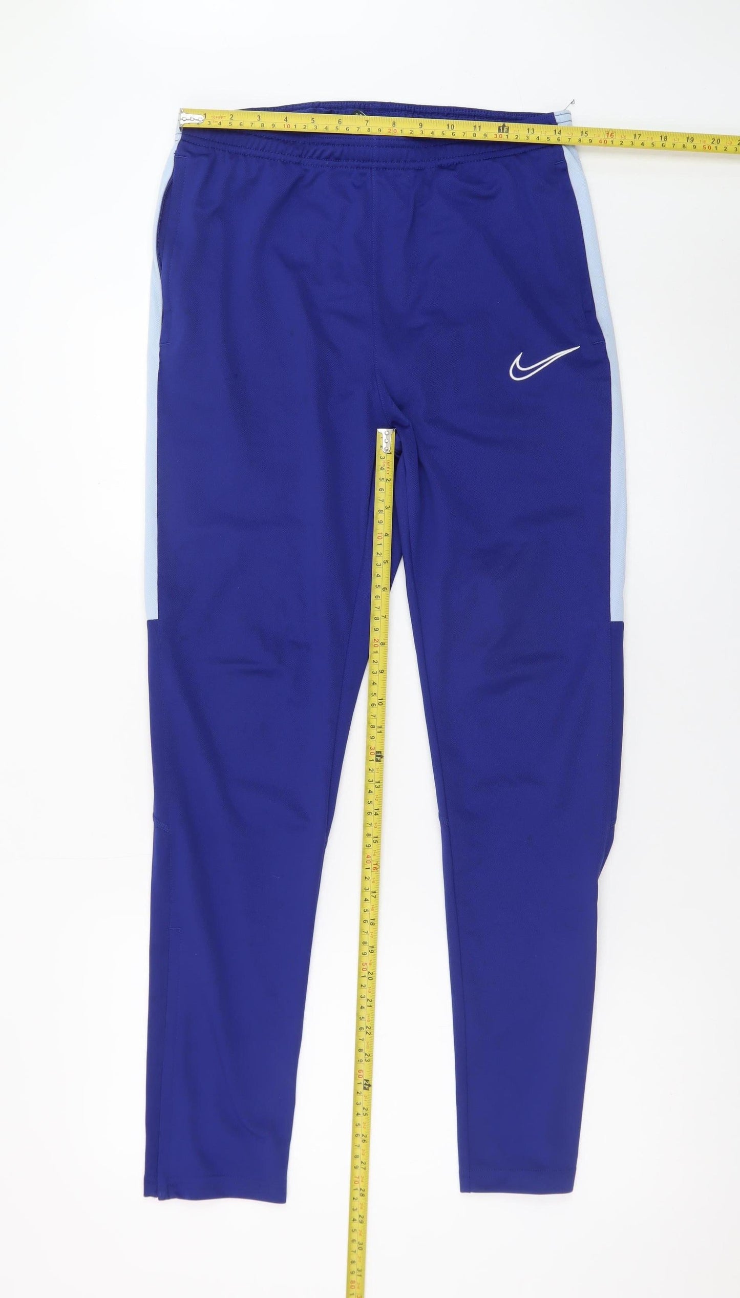 Nike Men's Blue Dri-FIT Tapered Jogger Trousers M