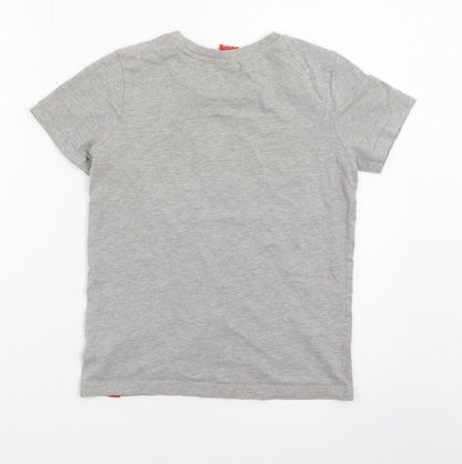 Liverpool FC Boys Grey 9-10 Years Premier League Champions T-Shirt