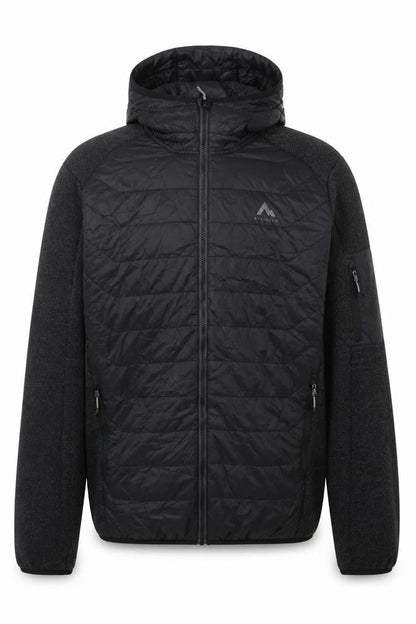 McKINLEY Men's Black XL Puffer Hooded Insulated Jacket
