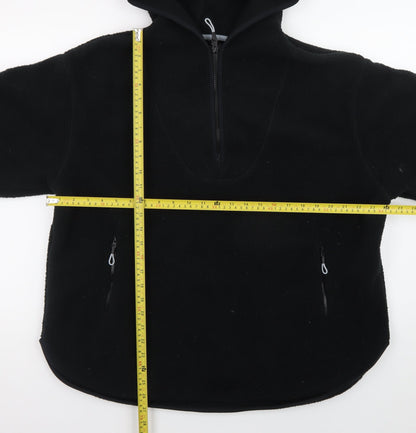 Dunnes Stores Men's Black Fleece Pullover Hoodie Large