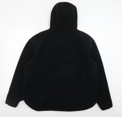 Dunnes Stores Men's Black Fleece Pullover Hoodie Large