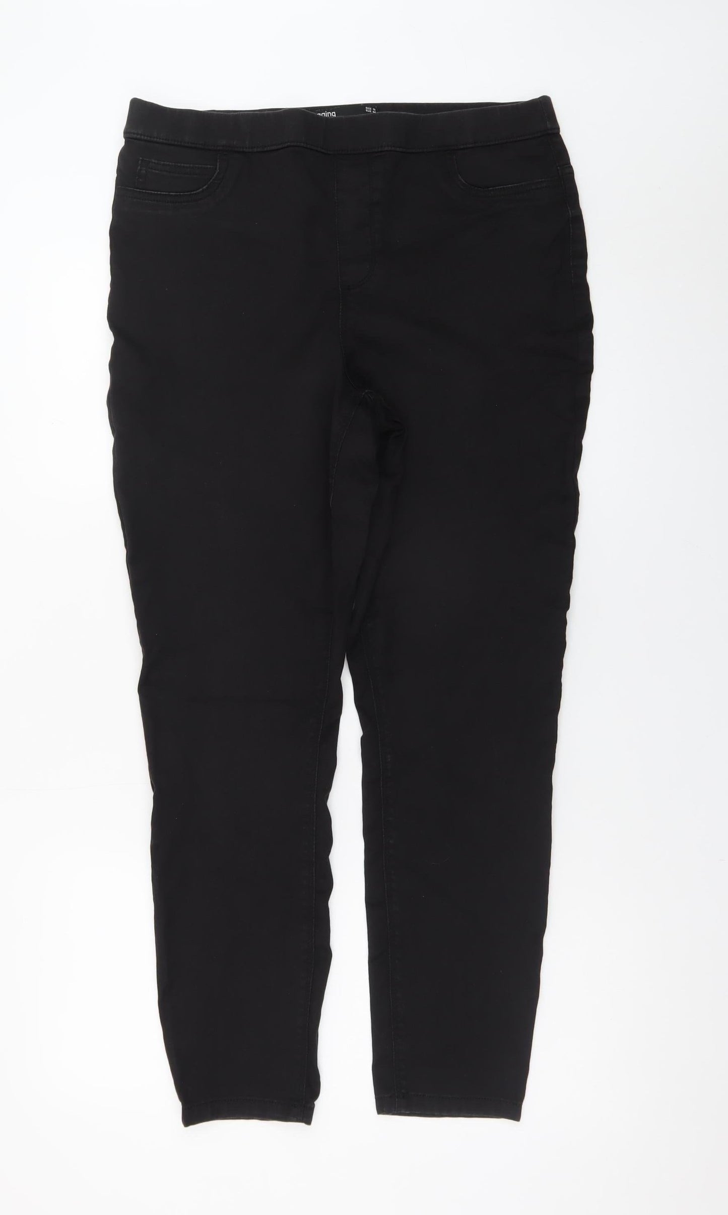 Dunnes Stores Womens Black Size 16 Jegging Slim Fit Jeans