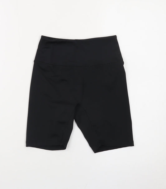 Slazenger Women's Black Biker Activewear Shorts Size 6