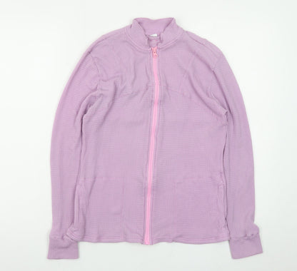Bluebeach Women’s Pink Full Zip Lightweight Jacket Size M