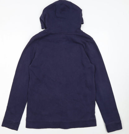 Under Armour Boys Navy Hoodie YXL ColdGear Loose Fit Pullover Sweatshirt