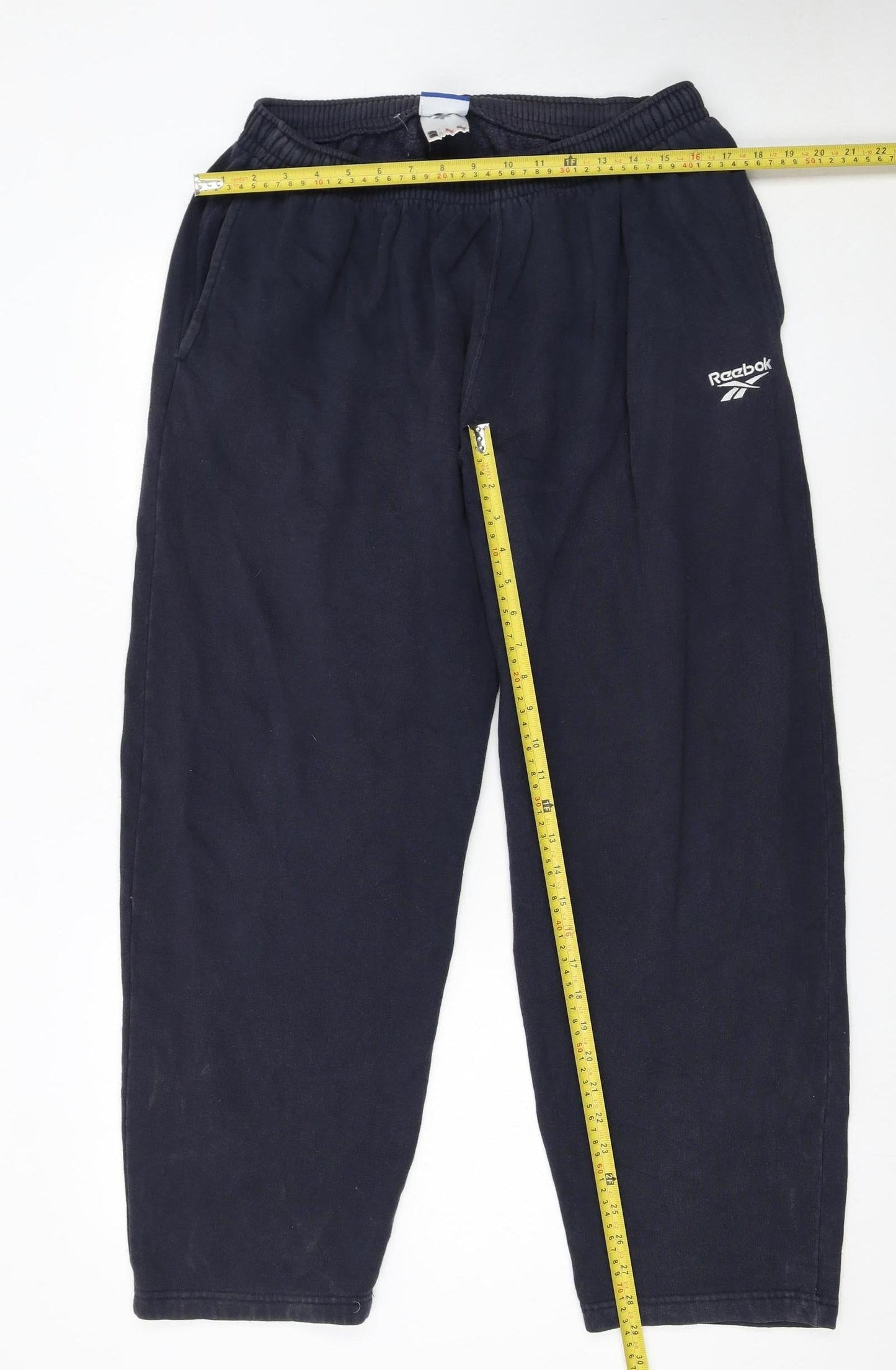 Reebok Men’s Black L Sweatpants Fleece Jogger Trousers