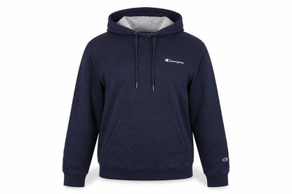 Champion Women's Navy Pullover Hoodie Size S Cotton Blend Logo
