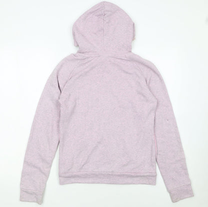 Puma Women's Pink Pullover Hoodie Small Cotton Blend