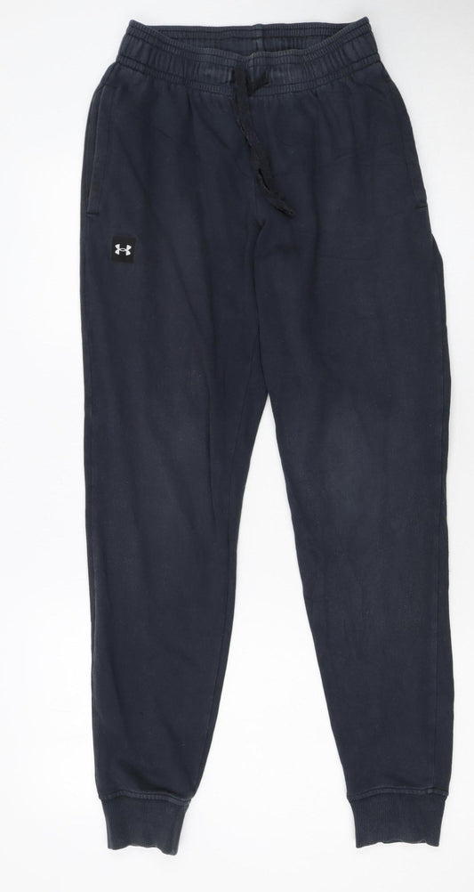 Under Armour Men's Black Jogger Sweatpants Size S Relaxed Fit