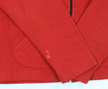 Champion Men's Red XL Track Jacket Full Zip Fleece Activewear