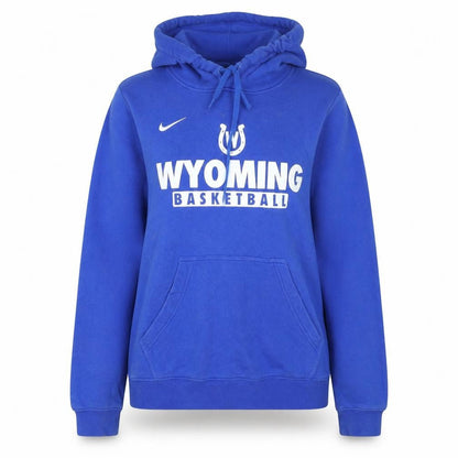 Nike Women's Blue Wyoming Basketball Pullover Hoodie Size L