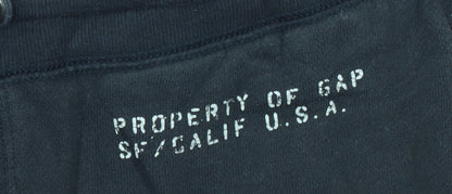 GAP Men’s Black Jogger Sweatpants S Regular Fit Cotton Blend