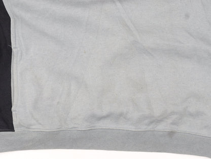 Fila Boys Black & Grey Pullover Hoodie XL (176cm) Cotton Blend Logo Sweatshirt