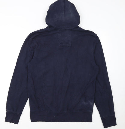 Fila Men's Blue Full Zip Hoodie Size S Regular Fit