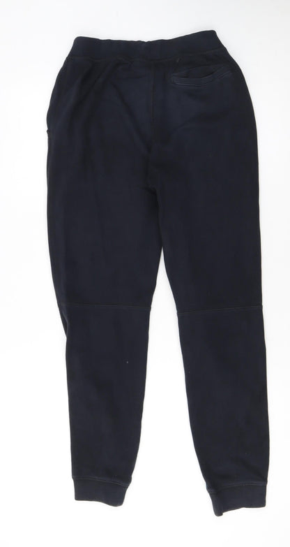 Under Armour Boys Black ColdGear Jogger Trousers Size 12 Years