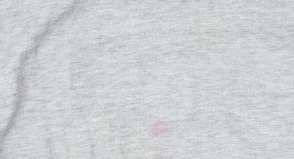 Puma Womens Grey Crew Neck Pullover Sweatshirt Size L Cotton Blend
