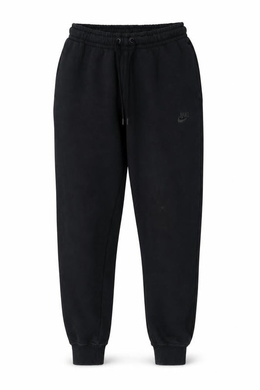 Nike Womens Black XS Fleece Jogger Sweatpants with Logo