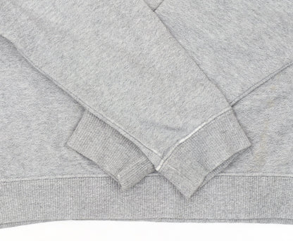 Champion Girls Grey Large 11-12 Years Pullover Crew Neck Sweatshirt
