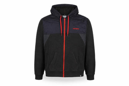Champion Men’s Black Full Zip Hoodie L Sports Fleece Jacket
